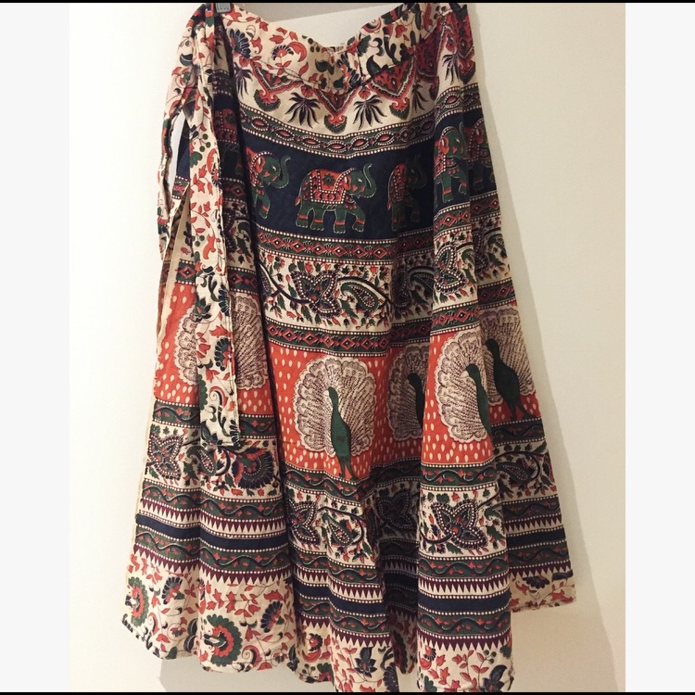 Thai Wrap Skirt - S/M